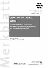 Merkblatt Beläge auf Gussasphaltestrich 2022-11