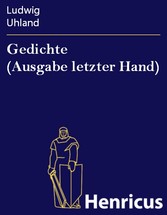 Gedichte (Ausgabe letzter Hand)