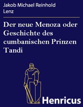 Der neue Menoza oder Geschichte des cumbanischen Prinzen Tandi