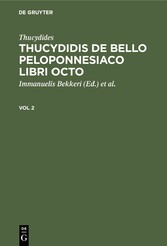 Thucydides: Thucydidis de bello Peloponnesiaco libri octo. Vol 2