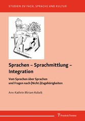 Sprachen - Sprachmittlung - Integration