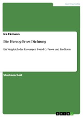 Die Herzog-Ernst-Dichtung