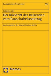 Der Rücktritt des Reisenden vom Pauschalreisevertrag