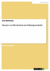 Einsatz von Blockchain im Zahlungsverkehr