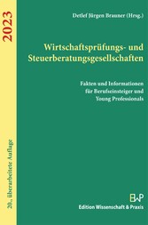 Wirtschaftsprüfungs- und Steuerberatungsgesellschaften 2023.