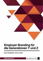 Employer Branding für die Generationen Y und Z. Was Arbeitgeber wissen sollten