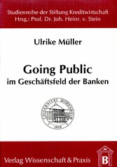 Going Public im Geschäftsfeld der Banken.