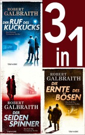 Die Cormoran-Strike-Reihe Band 1-3: - Der Ruf des Kuckucks / Der Seidenspinner / Die Ernte des Bösen (3in1-Bundle)