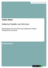 Jüdische Familie zur Zeit Jesu