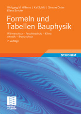 Formeln und Tabellen Bauphysik