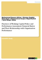 Practices of Working Capital Policy and Performance Assessment Financial Ratios and Their Relationship with Organization Performance