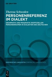 Personenreferenz im Dialekt