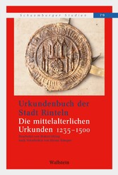 Urkundenbuch der Stadt Rinteln