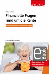 Finanzielle Fragen rund um die Rente