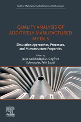 Quality Analysis of Additively Manufactured Metals