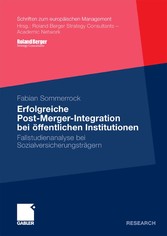 Erfolgreiche Post-Merger-Integration bei öffentlichen Institutionen