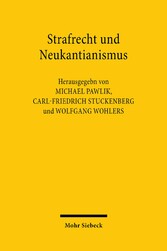 Strafrecht und Neukantianismus