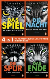 Die Björk und Brand Reihe Band 1-4:  Das Spiel, Die Nacht, Die Spur, Das Ende (4in1-Bundle)