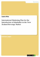 International Marketing Plan for the Introduction of Almdudler in the New Zealand Beverage Market