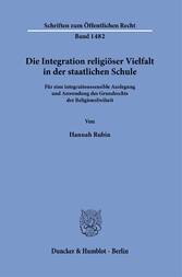 Die Integration religiöser Vielfalt in der staatlichen Schule.