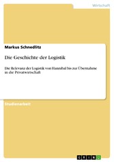 Die Geschichte der Logistik