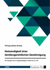 Notwendigkeit einer familiengerichtlichen Genehmigung. Am Beispiel einer doppelstöckigen GmbH & Co. KG