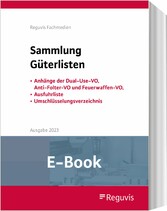 Sammlung Güterlisten - Ausgabe 2023 (E-Book)