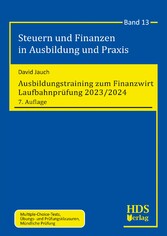 Ausbildungstraining zum Finanzwirt  Laufbahnprüfung 2023/2024