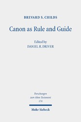 Canon as Rule and Guide