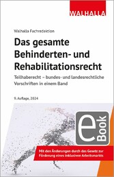 Das gesamte Behinderten- und Rehabilitationsrecht