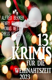 13 Krimis im Paket zur Weihnachtszeit 2023