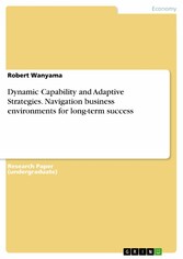 Dynamic Capability and Adaptive Strategies. Navigation business environments for long-term success