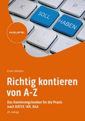 Richtig kontieren von A-Z