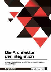 Die Architektur der Integration. Strategien für eine effektive Multi-ERP-Landschaft und Bewertung relevanter Modelle