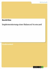 Implementierung einer Balanced Scorecard