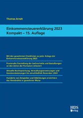 Einkommensteuererklärung 2023 Kompakt