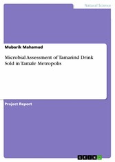 Microbial Assessment of Tamarind Drink Sold in Tamale Metropolis