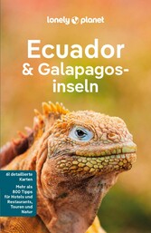 LONELY PLANET Reiseführer E-Book Ecuador & Galápagosinseln