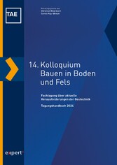 14. Kolloquium Bauen in Boden und Fels