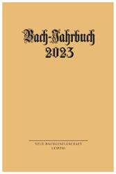 Bach-Jahrbuch 2023