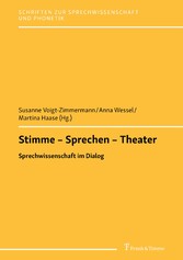 Stimme - Sprechen - Theater