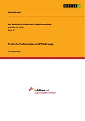 Statische Codeanalyse und Werkzeuge