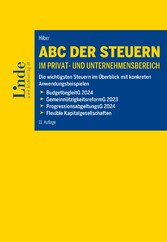 ABC der Steuern im Privat- und Unternehmensbereich