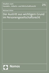 Der Austritt aus wichtigem Grund im Personengesellschaftsrecht