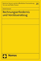 Rechnungserfordernis und Vorsteuerabzug