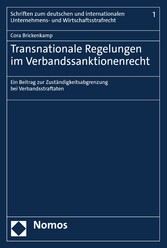 Transnationale Regelungen im Verbandssanktionenrecht