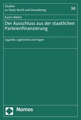 Der Ausschluss aus der staatlichen Parteienfinanzierung