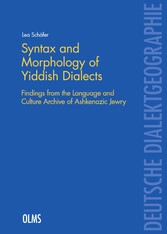 Syntax and Morphology of Yiddish Dialects