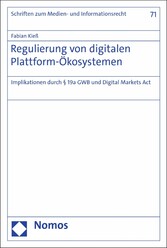 Regulierung von digitalen Plattform-Ökosystemen