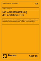 Die Garantenstellung des Amtstierarztes